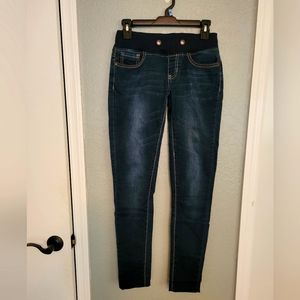 Royal Blue Dark Wash Jegging Legging Jeans Pants